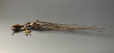 7060 A boxwood root hossu (fly whisk) Japan 19th century Edo/Meiji period